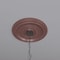 Ekena Millwork Cole PVC Medallion (Canopies up to 4 1/2"), 16"OD x 3 1/2"ID x 1"P, Metallic Champagne Pink CMP16COFCP - alternate 8